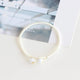 Bracelets De La Chance Tibétains - Faits Main - 18 Cm / Blanc - Bracelet
