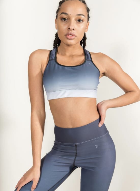 Brassière de Yoga - Grey Fade