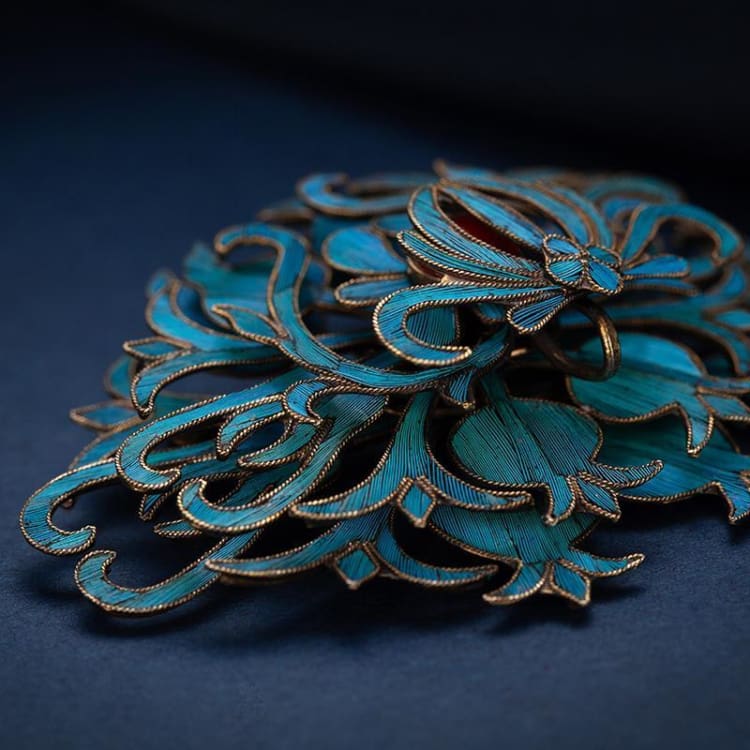 Broche de la Fleur de Lotus