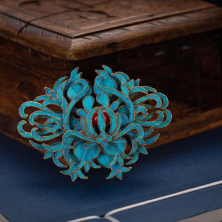 Broche de la Fleur de Lotus