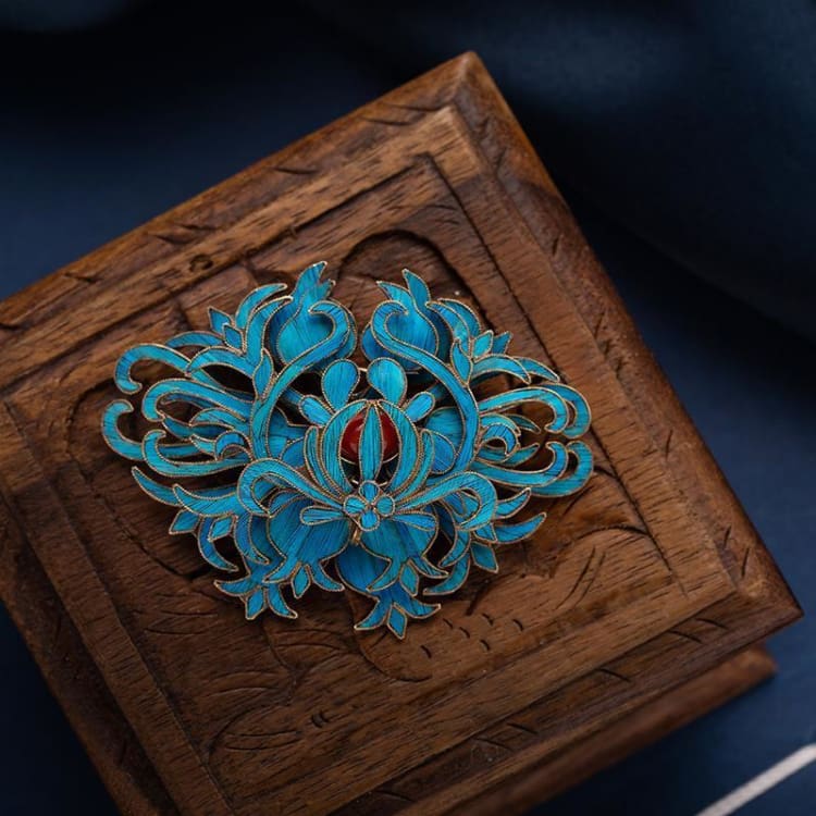 Broche de la Fleur de Lotus