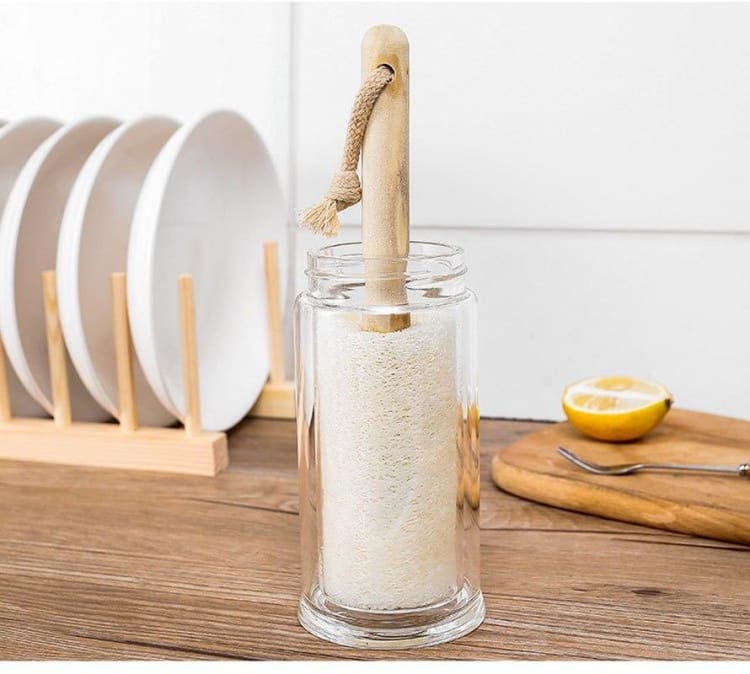 Brosse multi usage en Luffa