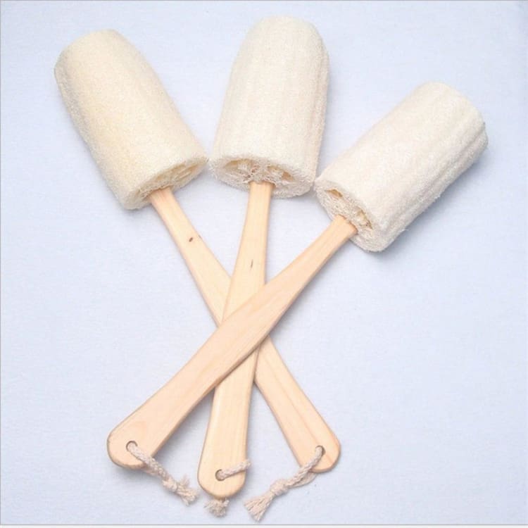 Brosse pour le dos exfoliante naturelle Luffa