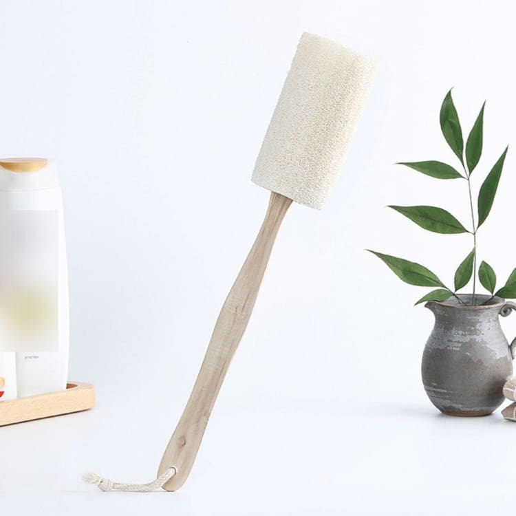 Brosse pour le dos exfoliante naturelle Luffa