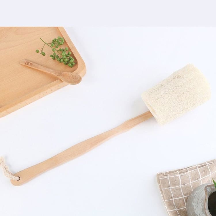 Brosse pour le dos exfoliante naturelle Luffa