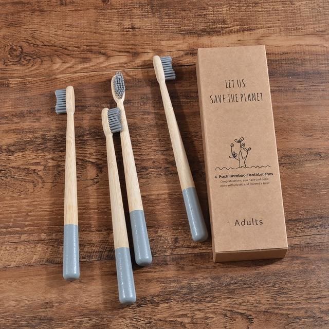 Brosses à dents en Bambou éco responsables