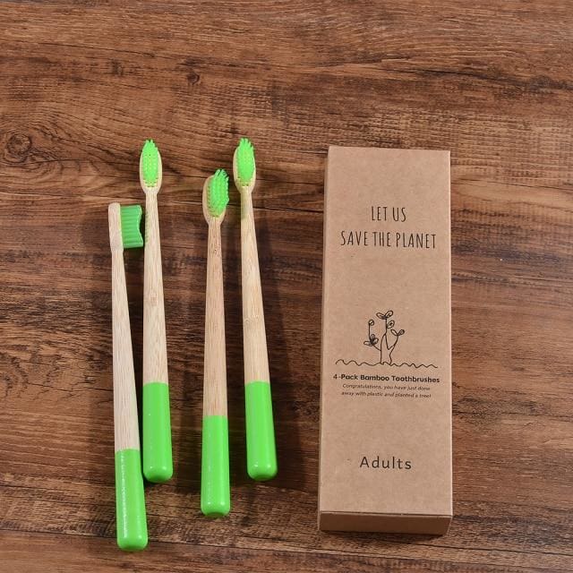 Brosses à dents en Bambou éco responsables
