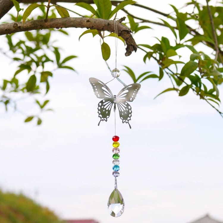Capteur De Soleil Butterfly En Cristal - 1 - Decoration