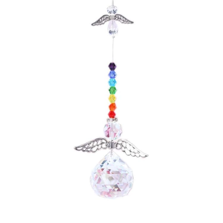 Capteur solaire 7 chakras Ange - decoration