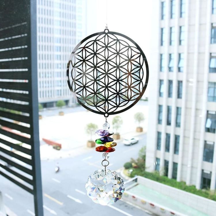 Capteur solaire 7 chakras spiritualité - decoration