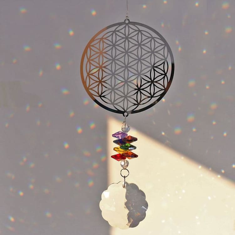 Capteur solaire 7 chakras spiritualité - decoration