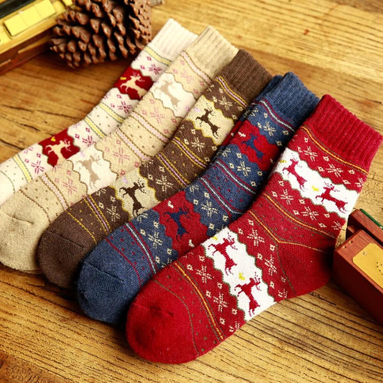 Chaussettes de Noël en coton - Décoration