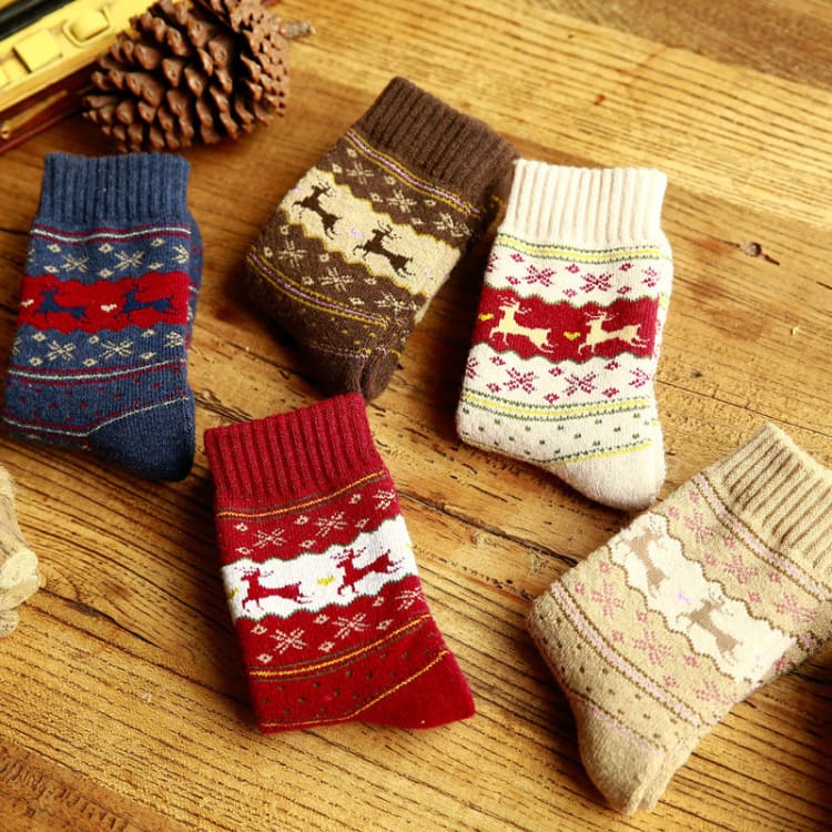 Chaussettes de Noël en coton - Décoration