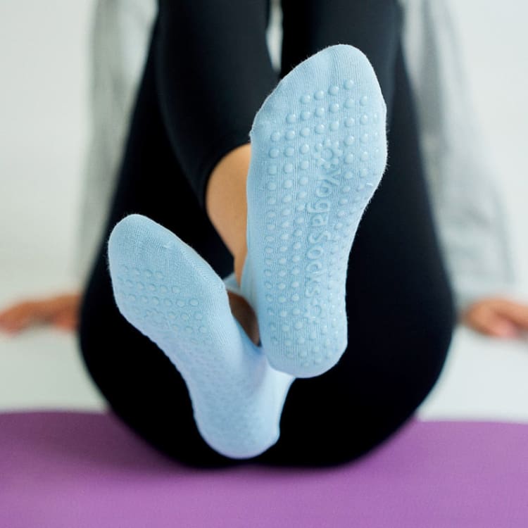 Chaussettes de Yoga anti-dérapant.