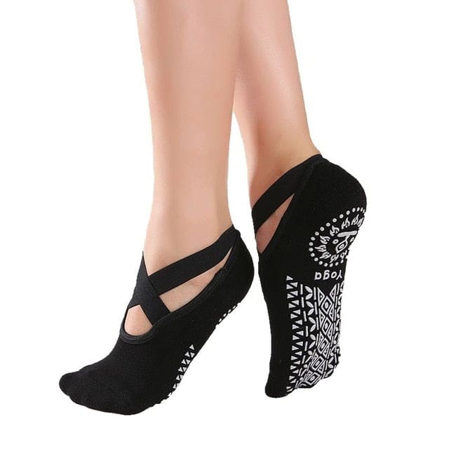 Chaussettes de Yoga anti-dérapant. - B / China Image