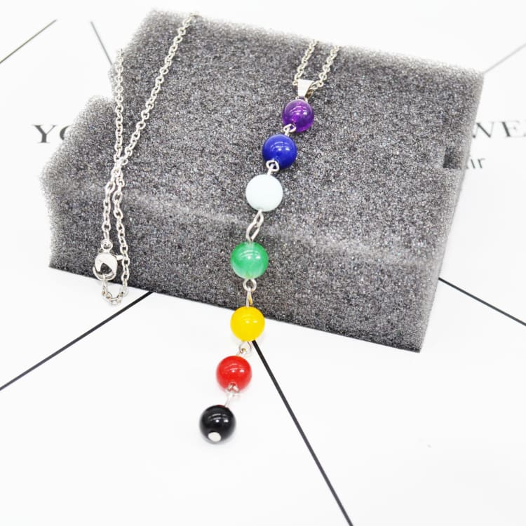 Collier 7 chakras ’Alignement des energies’ - collier