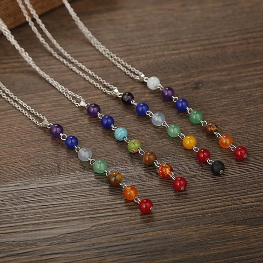 Collier 7 chakras ’Alignement des energies’ - collier