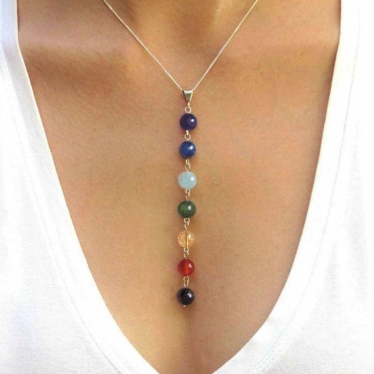 Collier 7 chakras ’Alignement des energies’ - collier