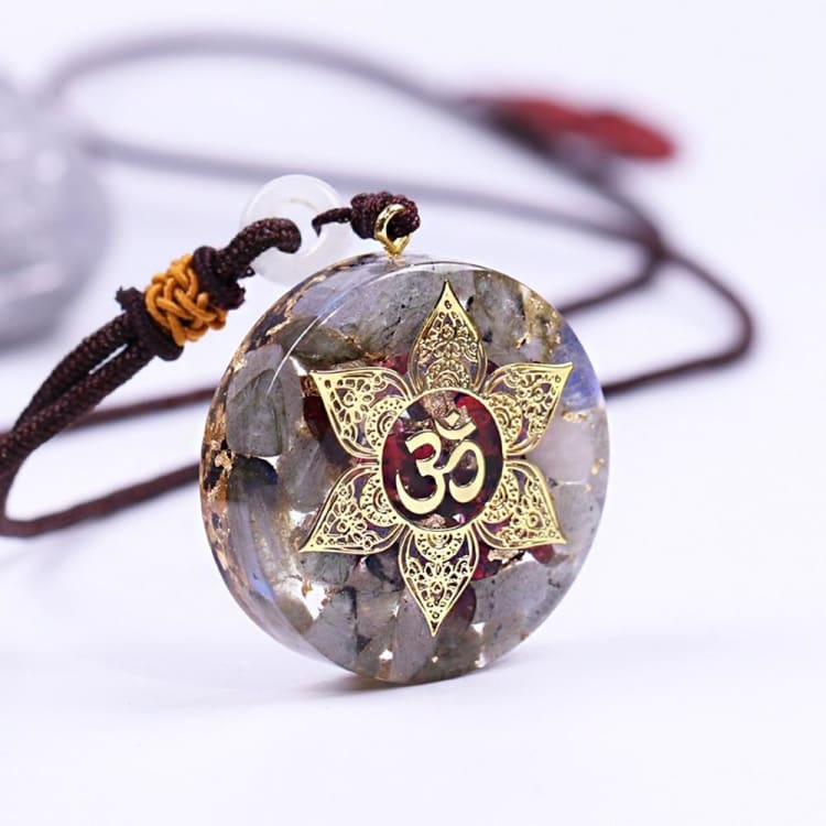 Collier Aura Protectrice en Labradorite - collier