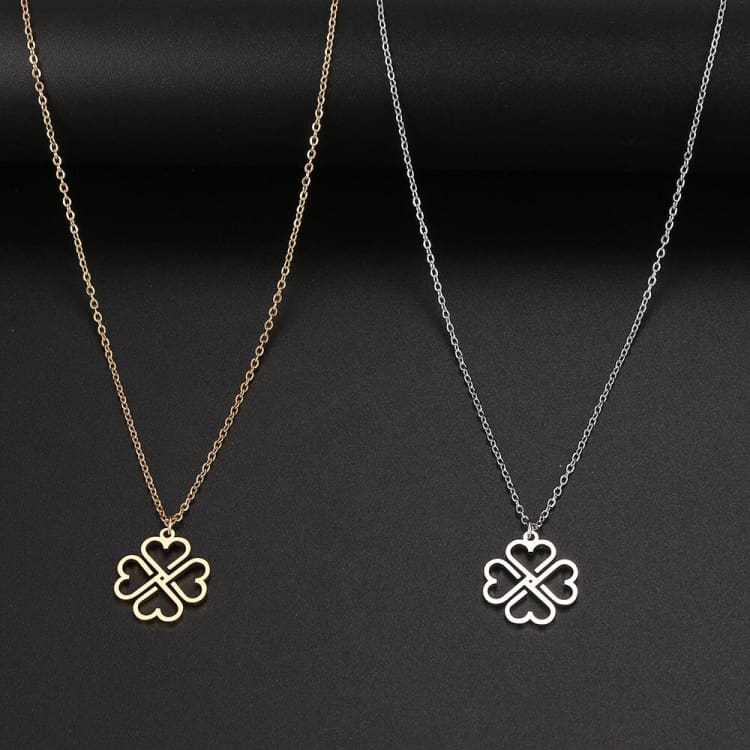 Collier ’Chance’ orné d’un trêfle à 4 Feuilles
