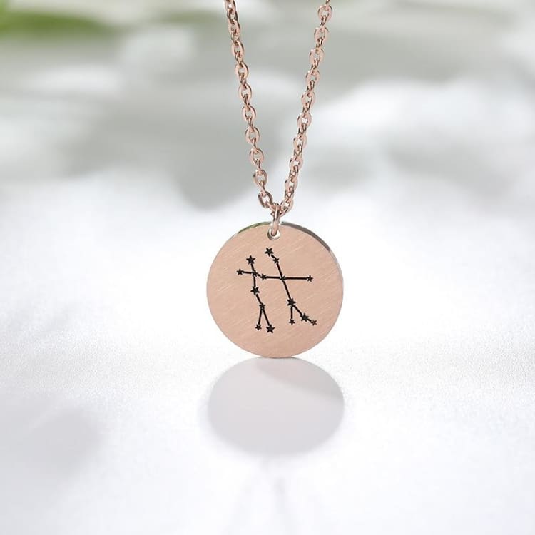 Collier Constellation du Zodiaque 3 Coloris - collier