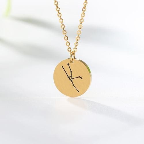 Collier Constellation du Zodiaque 3 Coloris - Cancer / Or Rosé - collier