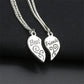 Collier d’amitié cœur best friends - Collier