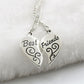 Collier d’amitié cœur best friends - Collier