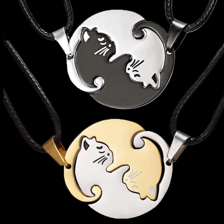 Collier de l’amitié ’ félin pour l’autre ’