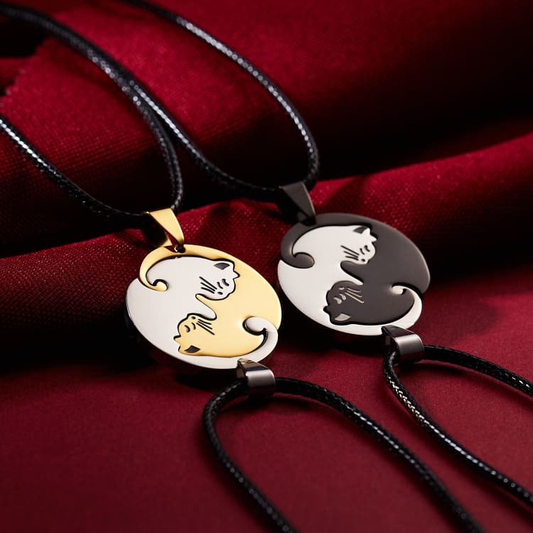 Collier de l’amitié ’ félin pour l’autre ’