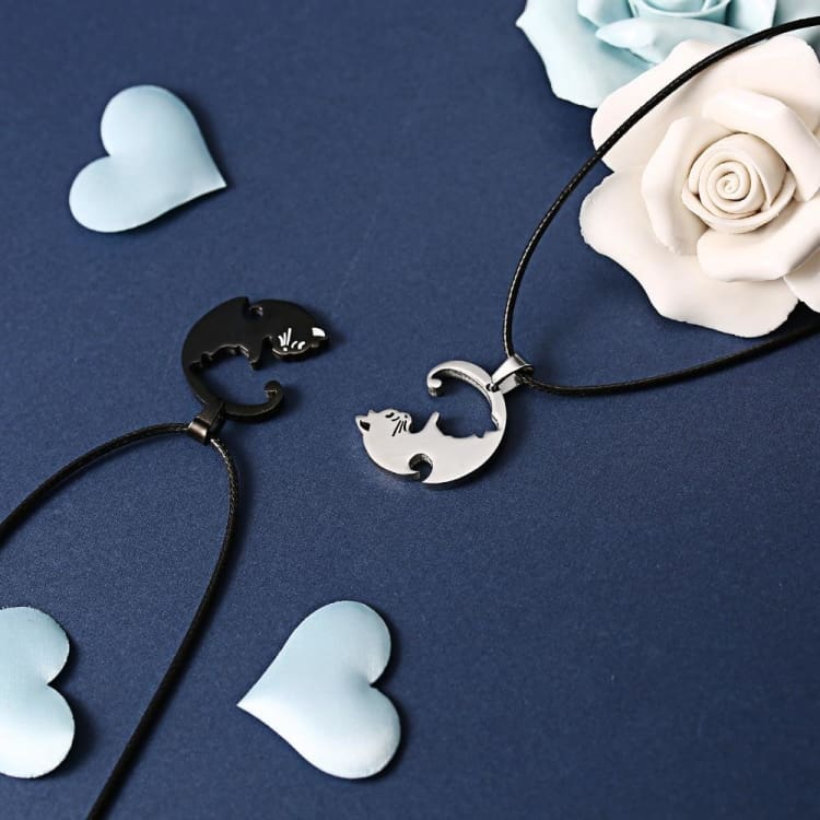 Collier de l’amitié ’ félin pour l’autre ’