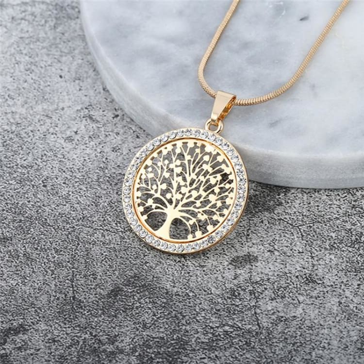 Collier de lArbre de Vie - Or - collier