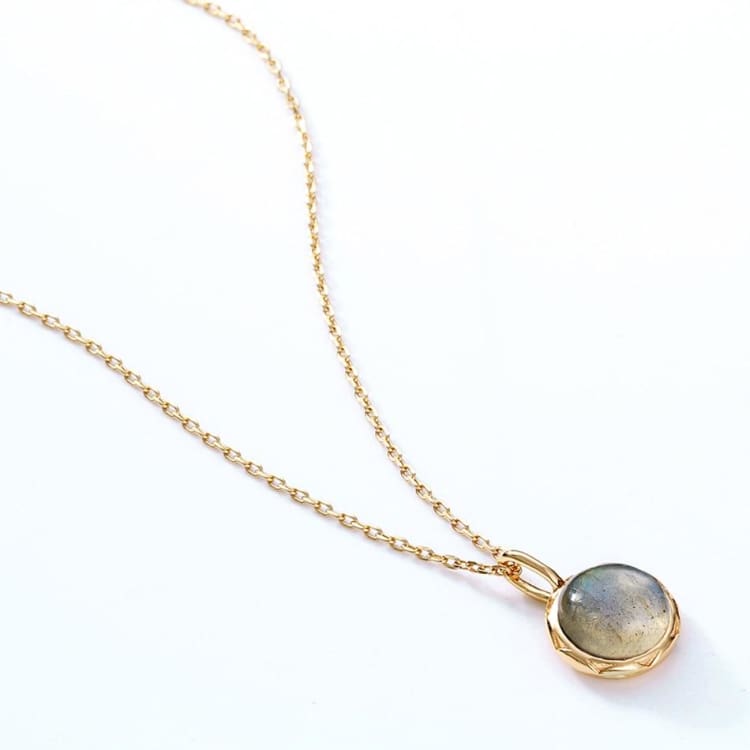 Collier de lAura en Labradorite - collier