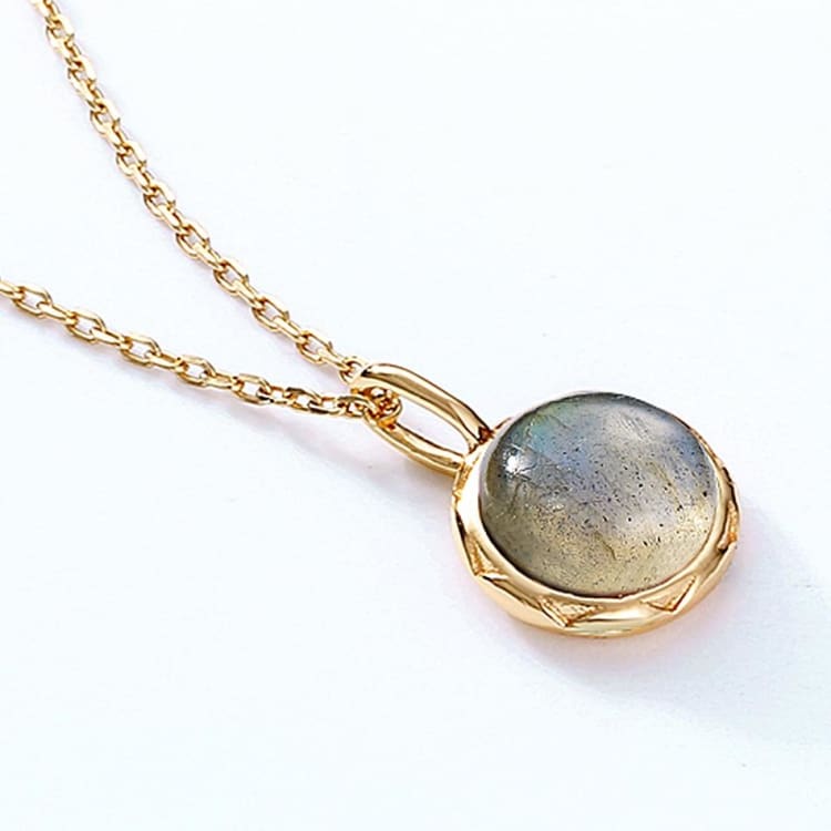 Collier de lAura en Labradorite - collier