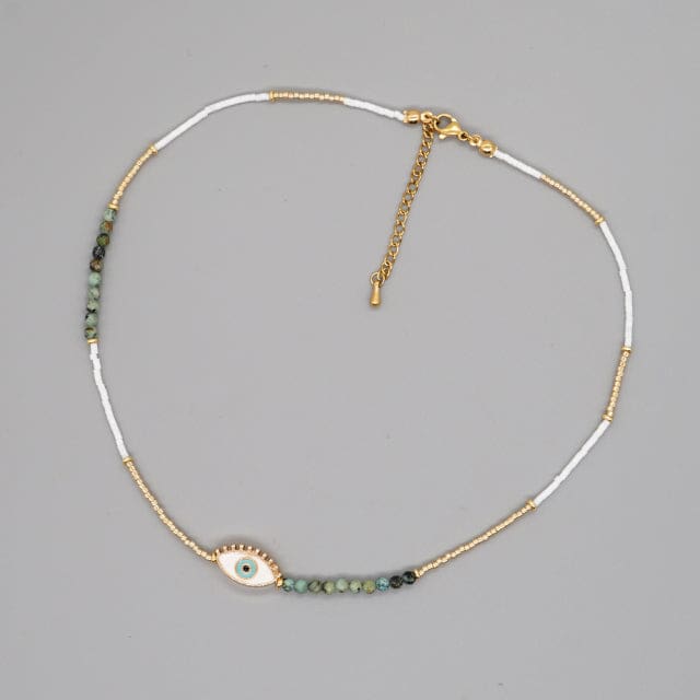 Collier de perles Inspiration de l’été - Perle ronde