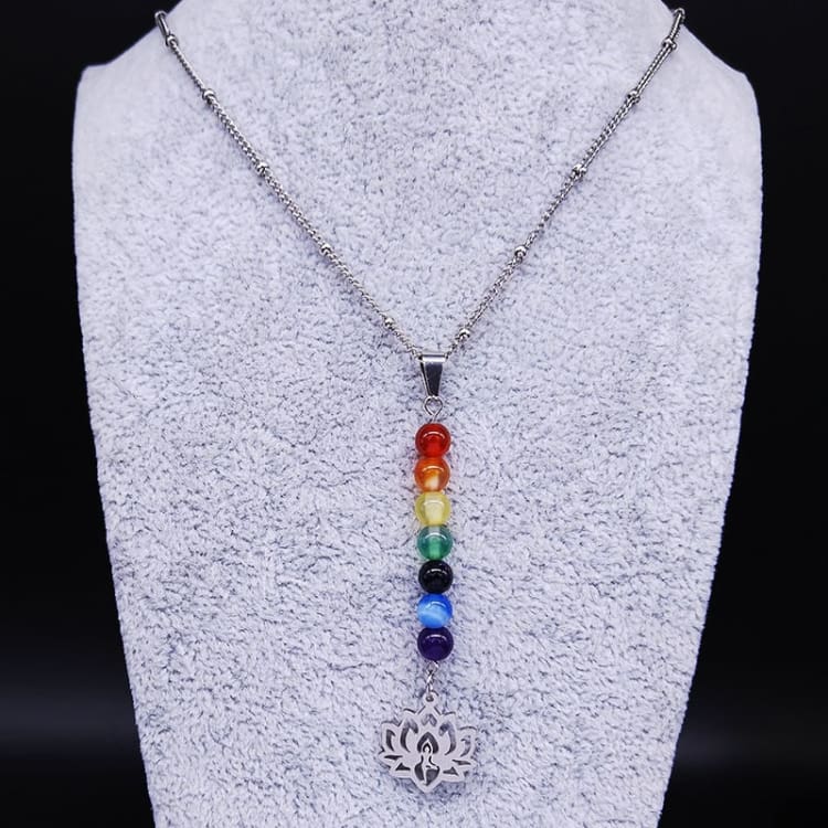 Collier des 7 chakras