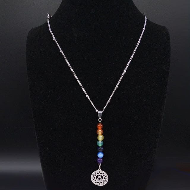 Collier des 7 chakras