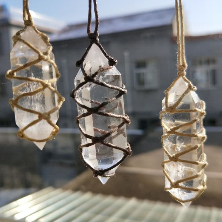 Collier Féérie En Cristal De Roche - Collier