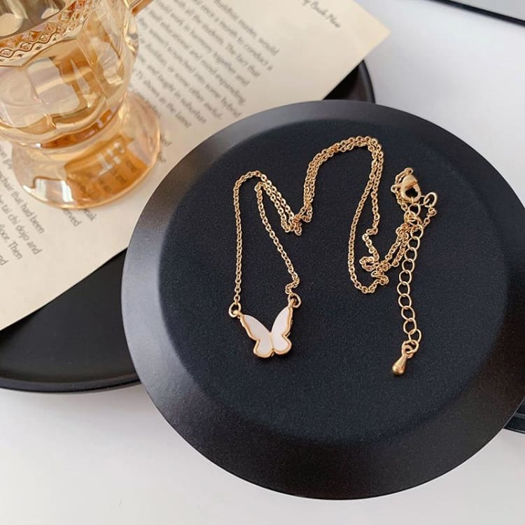 Collier ’Inspiration de la Nature’ Doré - Papillon - collier