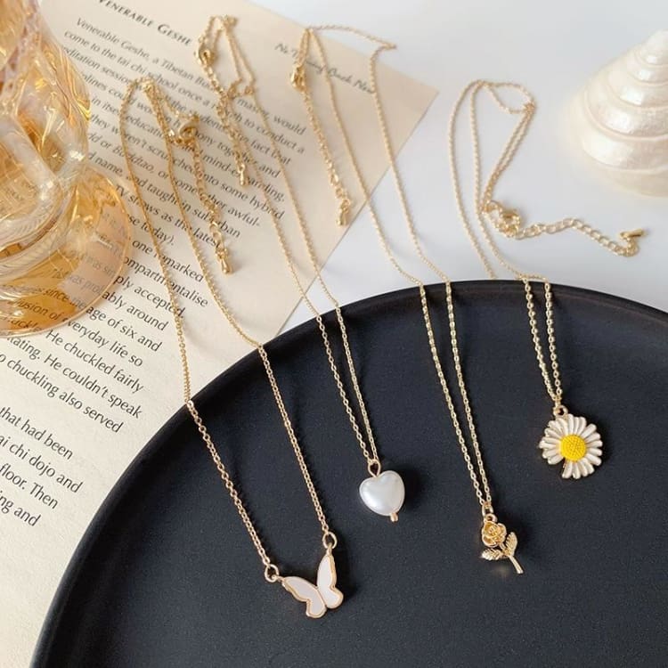 Collier ’Inspiration de la Nature’ Doré - collier