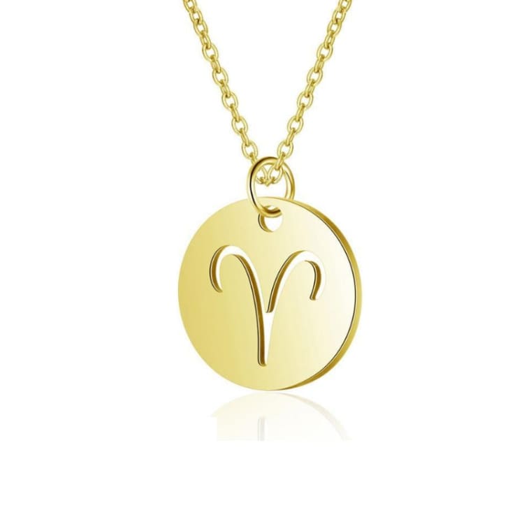 Collier Médaille du Zodiac - Bélier - collier