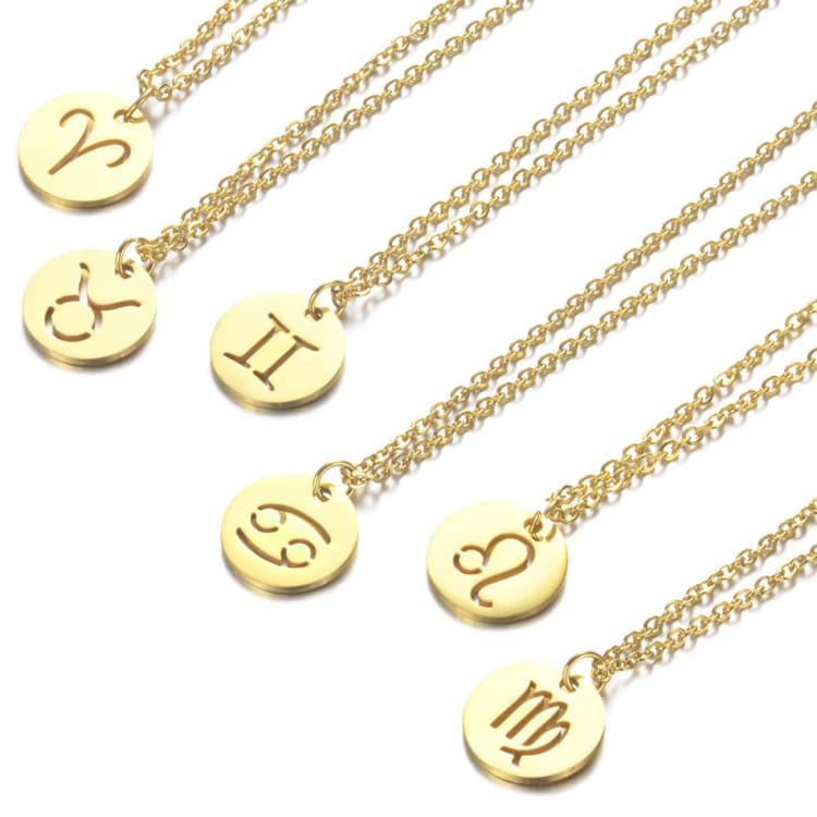 Collier Médaille du Zodiac - collier