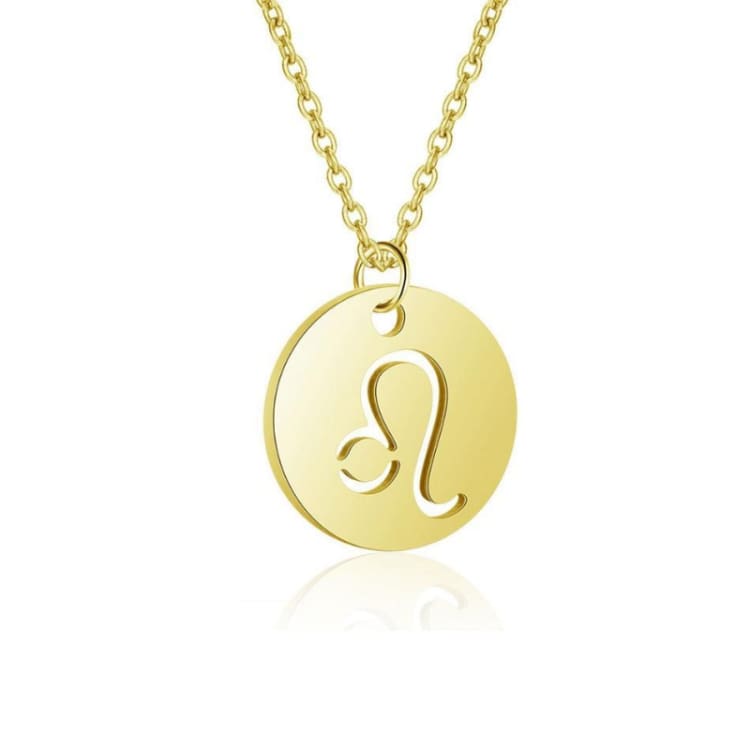 Collier Médaille du Zodiac - Lion - collier