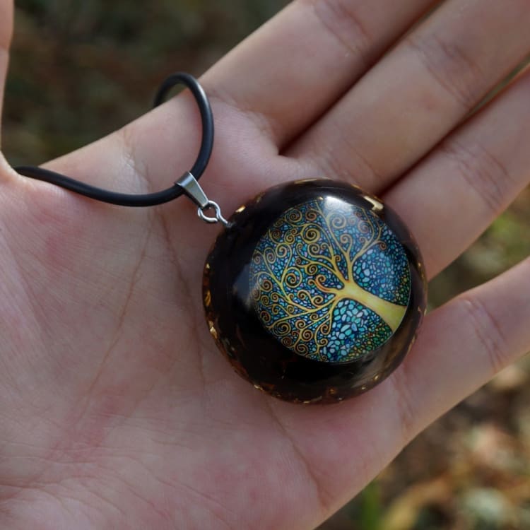 Collier Orgonite - Arbre de vie - Collier