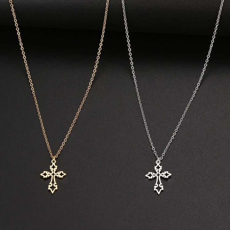 Collier Résurrection avec croix - Collier