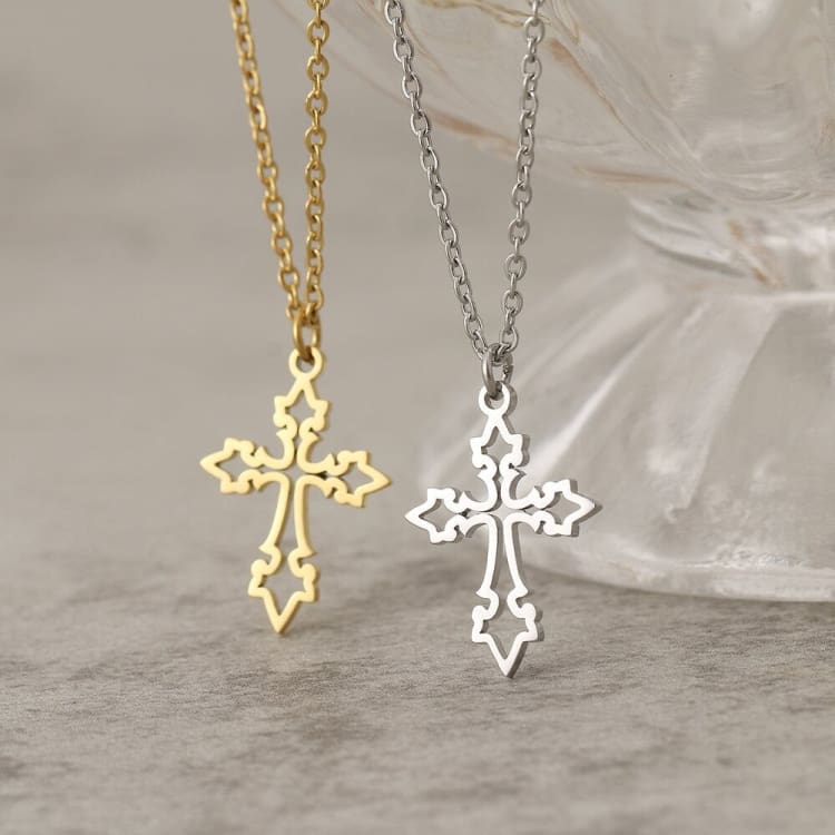 Collier Résurrection avec croix - Collier