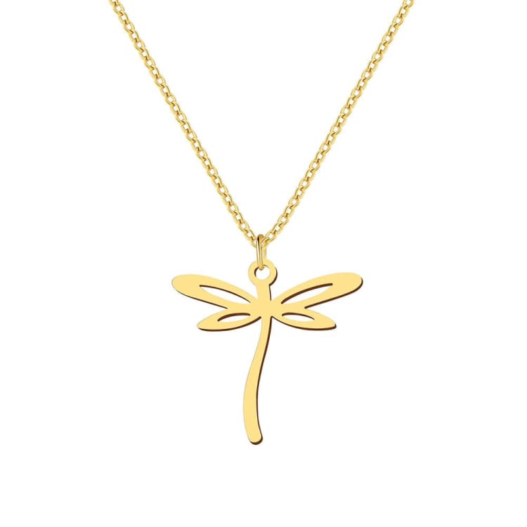 Collier ’Sagesse’ orné d’une libellule