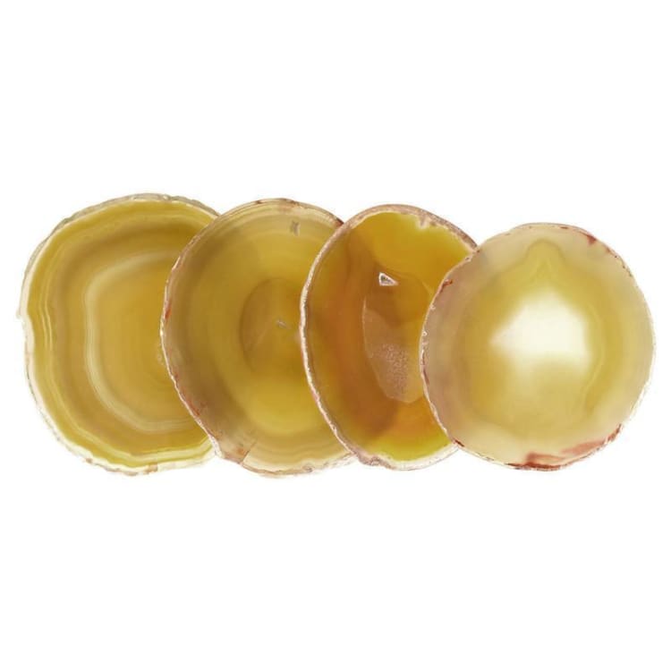 Dessous De Verre En Agate - Decoration