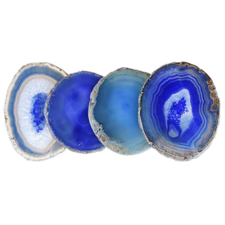 Dessous De Verre En Agate - Decoration