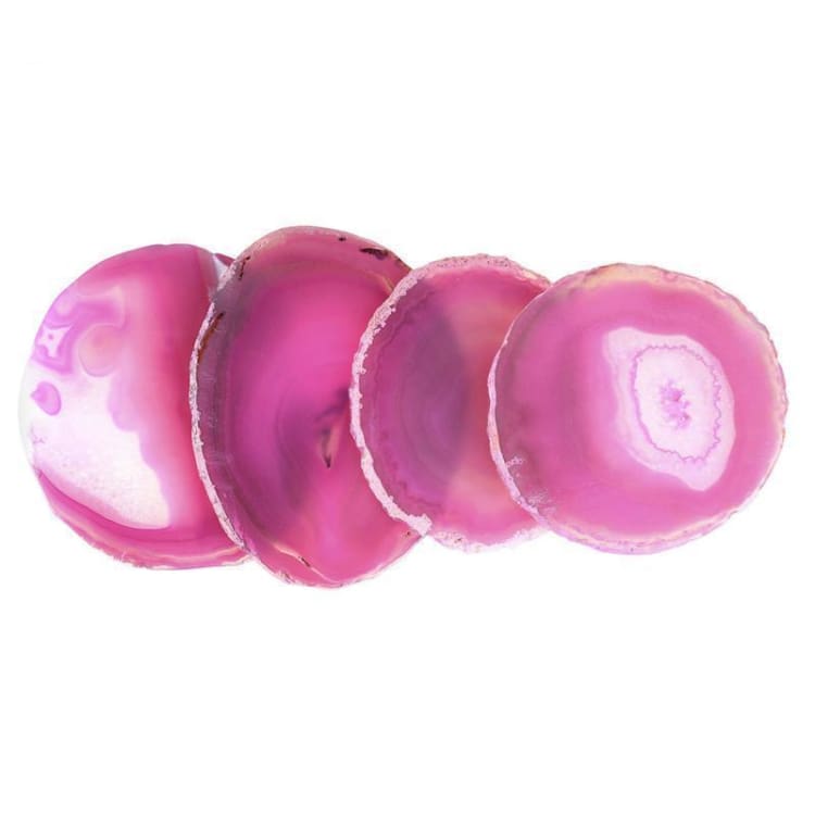 Dessous De Verre En Agate - Decoration